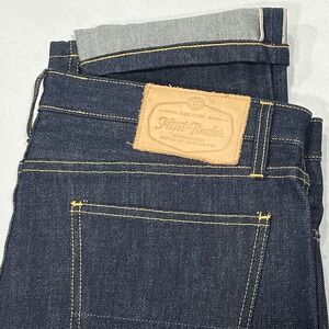 Flint and Tinder Jeans Women‎ Boyfriend Denim Straight Selvedge Made USA 37X28